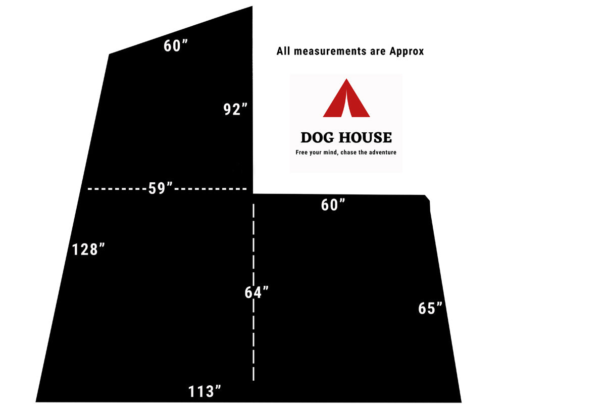 Dog house best sale size chart